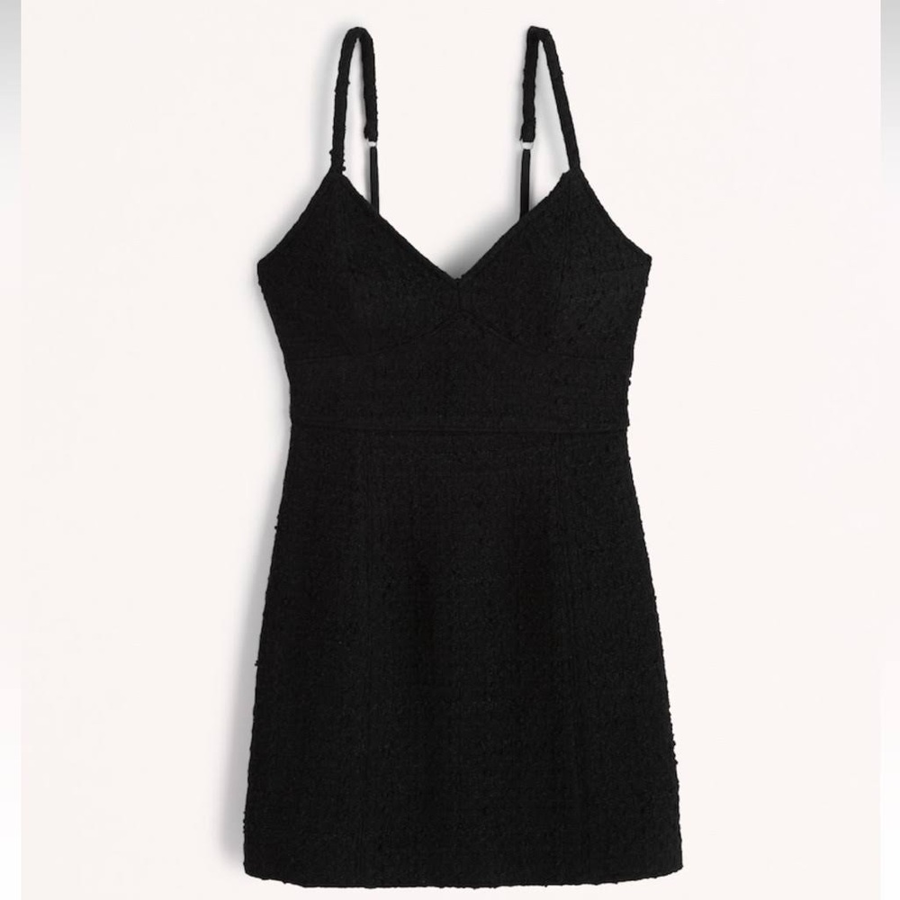 Abercrombie Tweed Corset Mini Dress